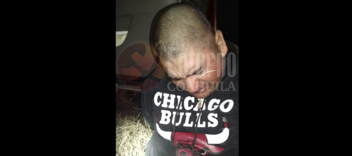 Detienen a sujeto que asaltaba <br>paisanos en “Los Chorros”