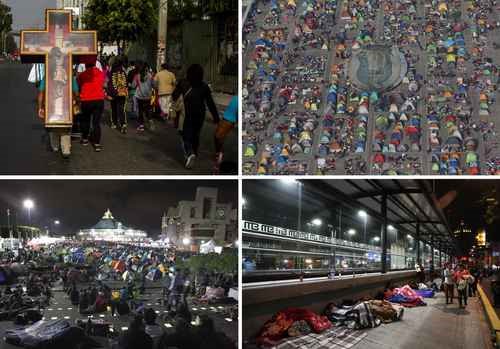 Policía Federal apoya en vigilancia a la Basílica de Guadalupe