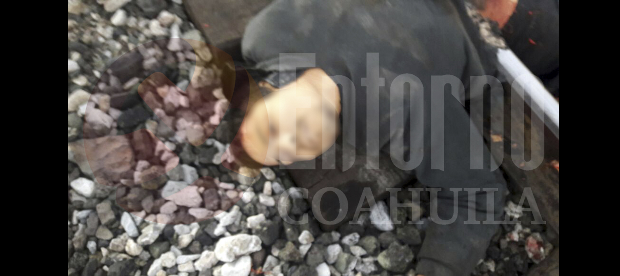 Lo parte en dos el tren en Torreón; <br>podría ser migrante