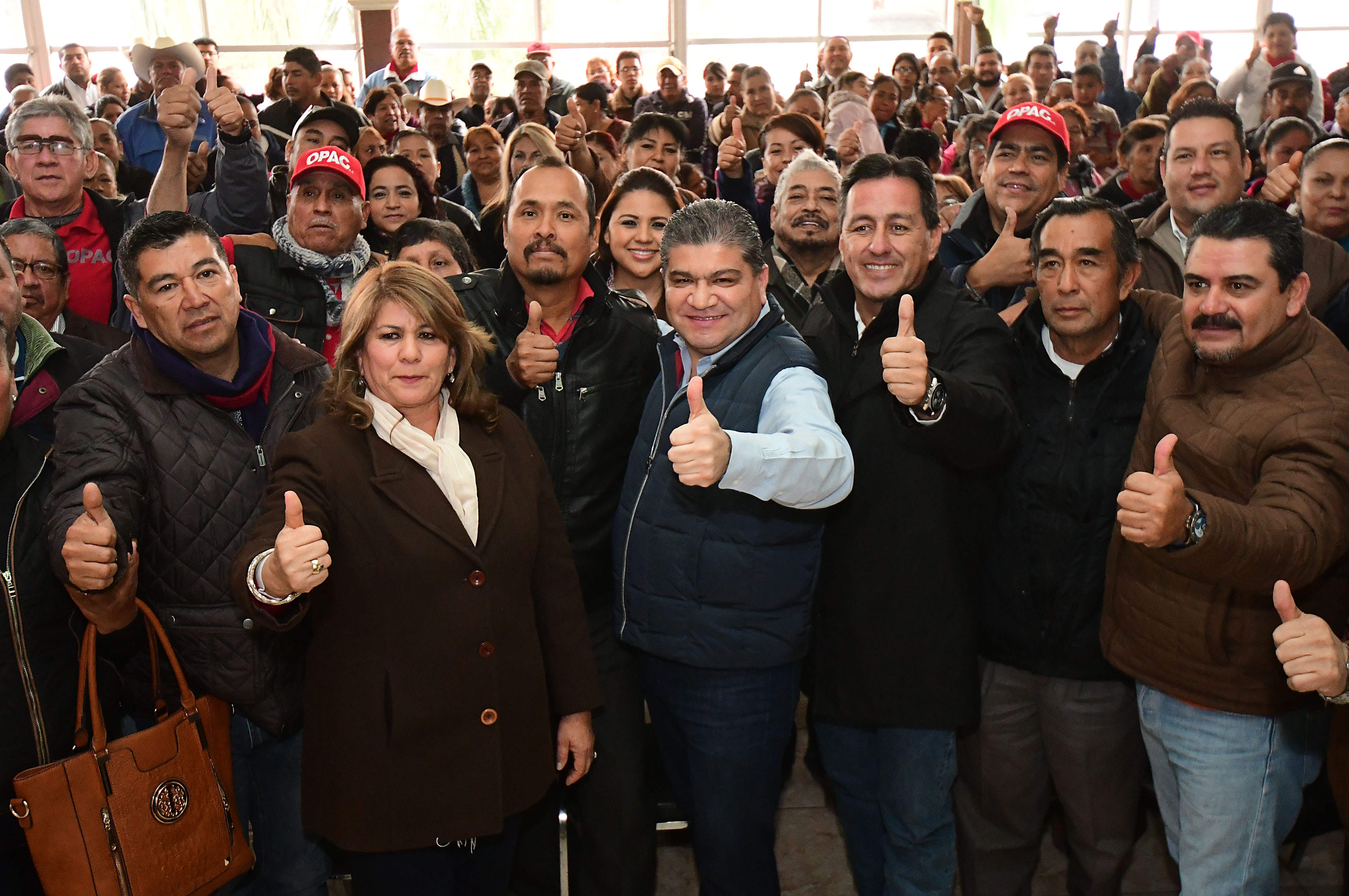 En unidad y trabajando juntos, Matamoros <br>seguirá creciendo: Riquelme Solís