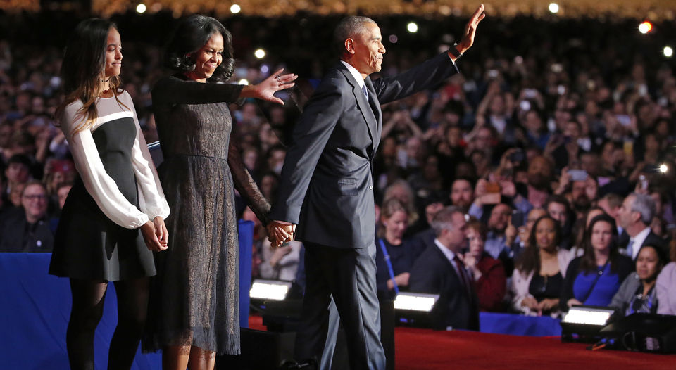 Barack Obama se despide con un llamado a la unidad nacional