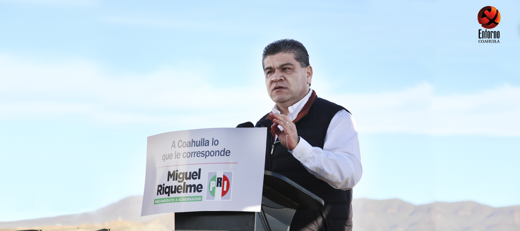 A Coahuila lo que le <br>corresponde: Riquelme