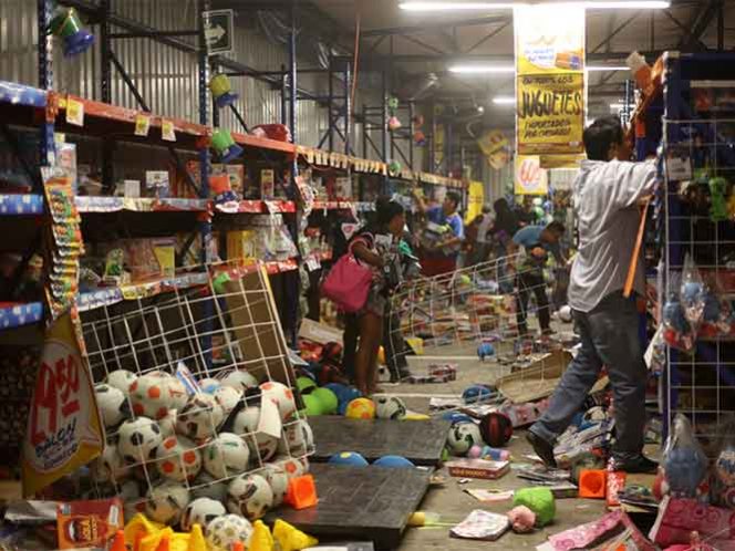 Continúa la coordinación para sancionar saqueos y vandalismo: Segob