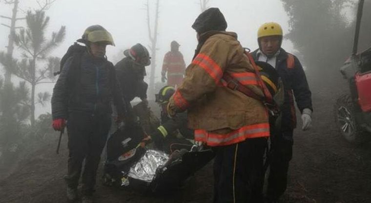 Tres montañistas mueren cuando escalaban volcán