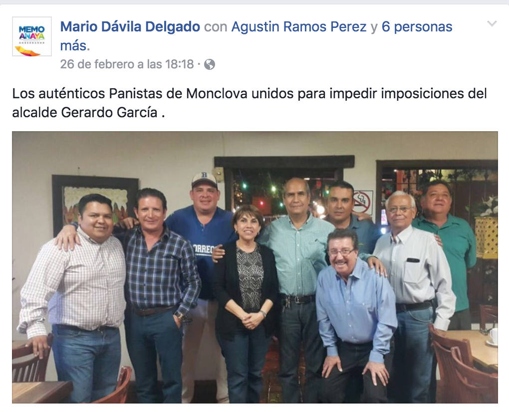 Sigue guerra en el PAN Coahuila; <br>forman frente contra Gerardo