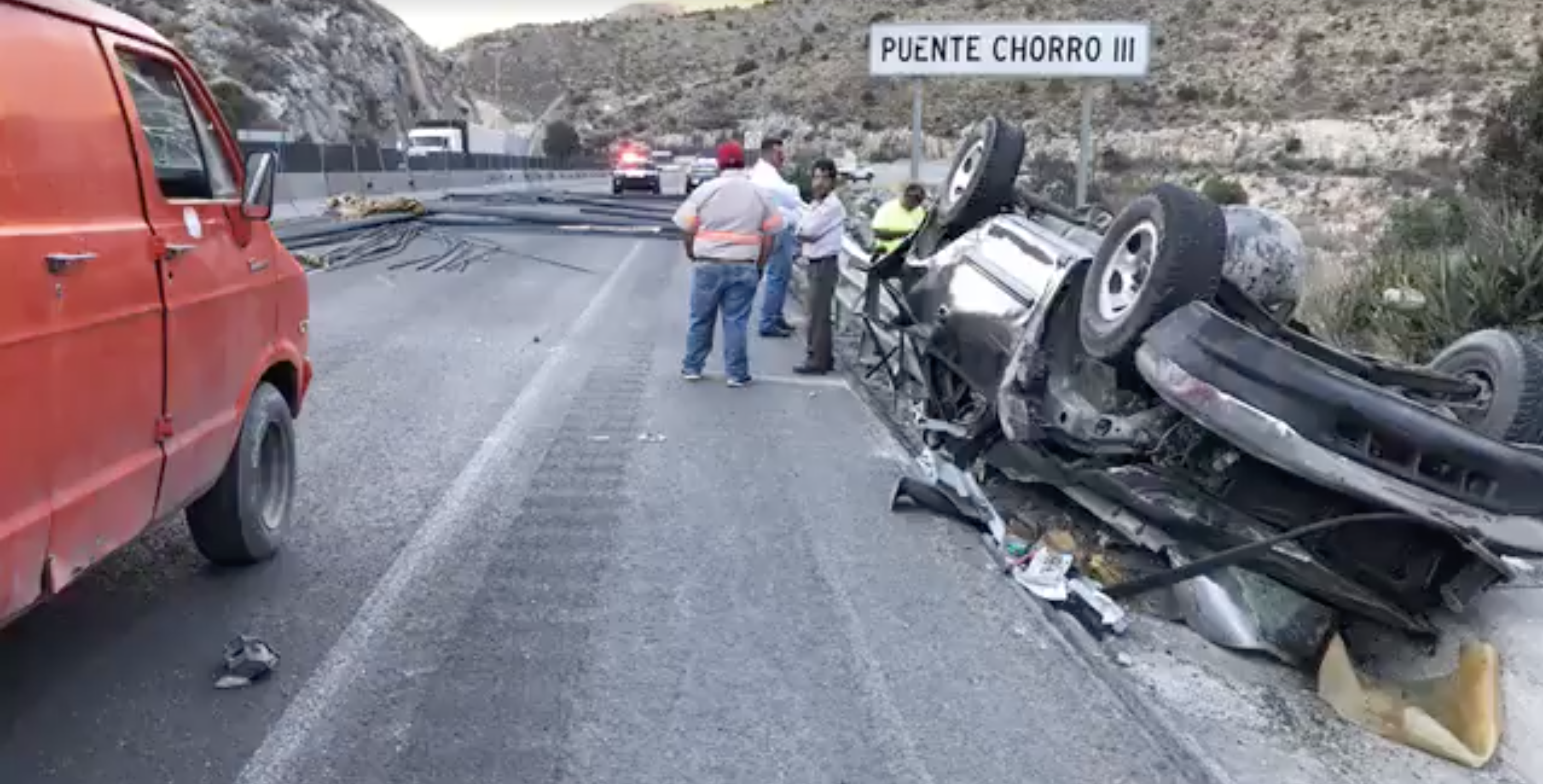 Mata trailero a saltillense <br>en choque en Los Chorros