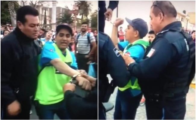 Detienen a joven por decir que “policías le caen gordos”