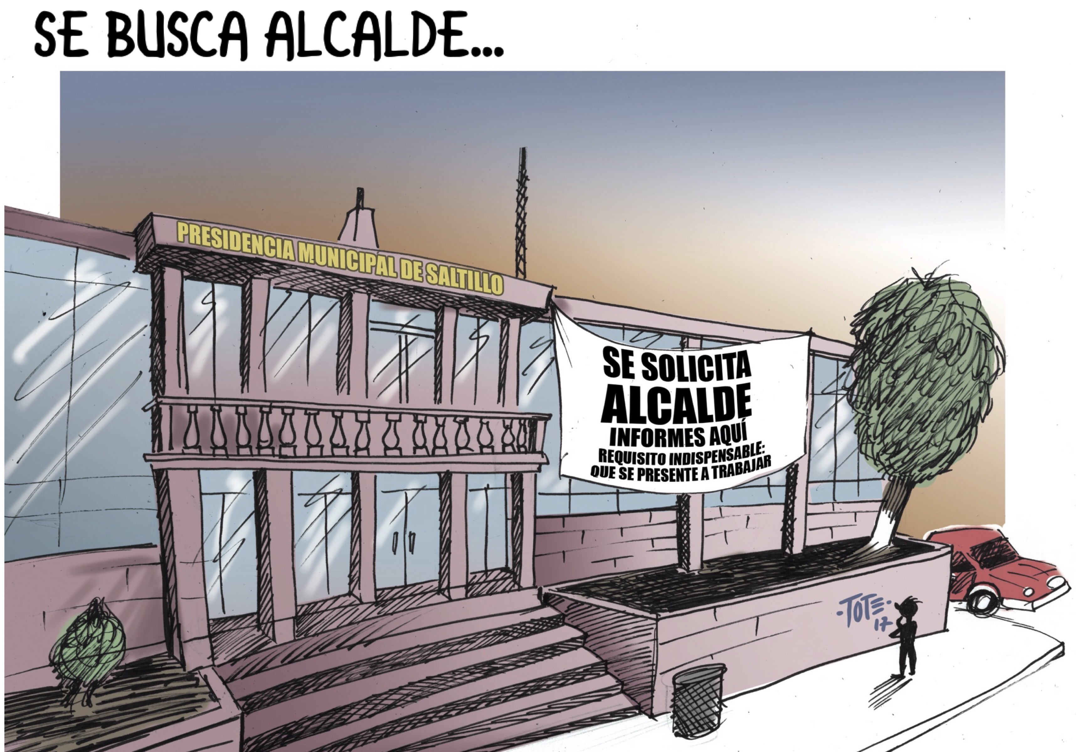 Se busca alcalde…