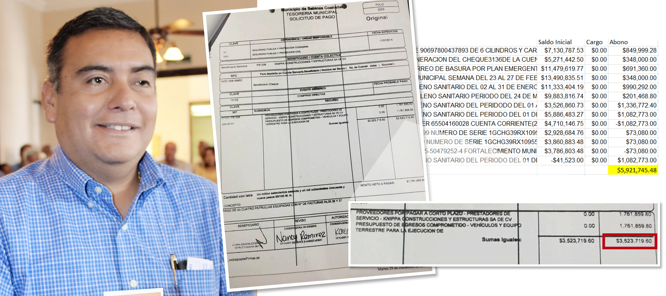 Paga Lenin millones <br>a empresa fantasma