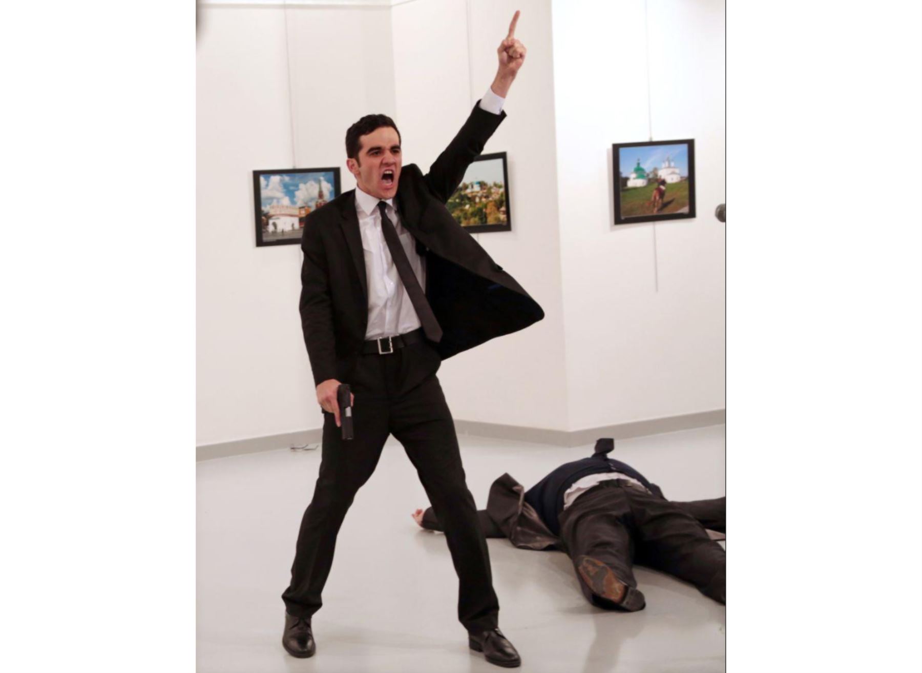 Foto de asesino de embajador ruso en Turquía gana el World Press Photo