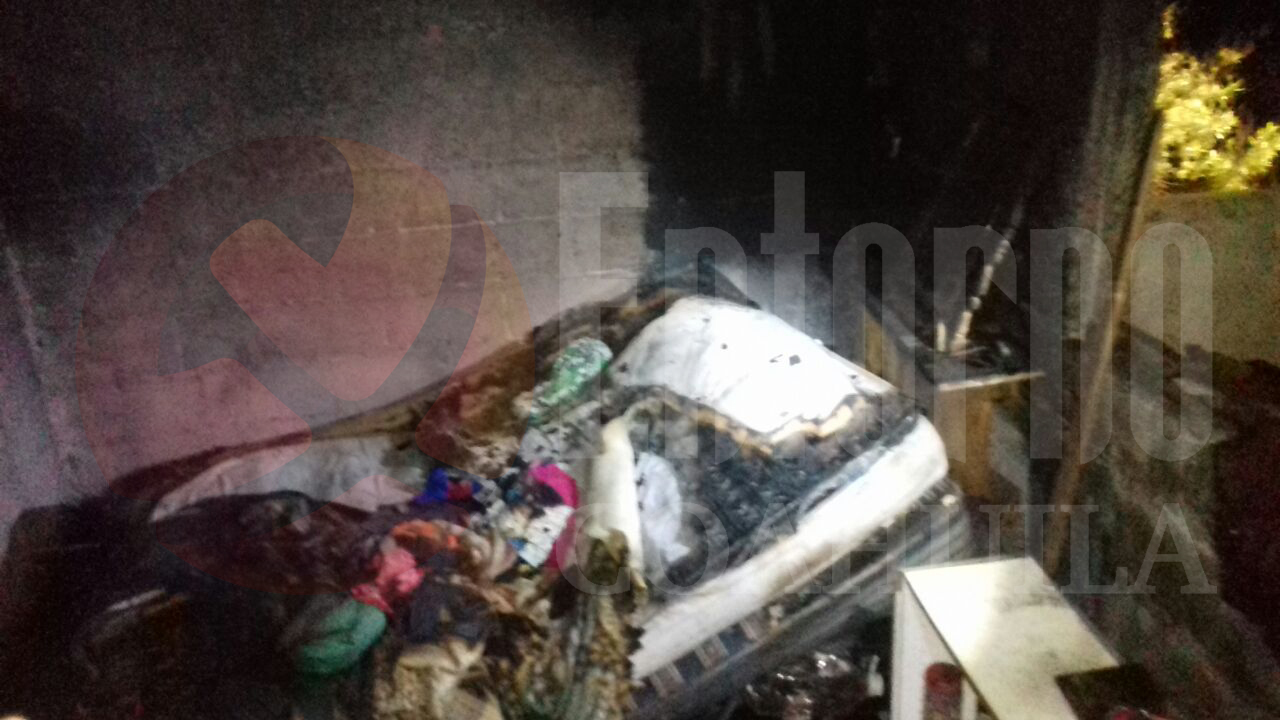Muere saltillense quemado en su casa