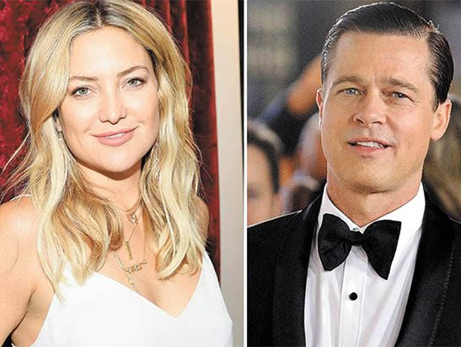 Madre de Kate Hudson ‘destapa’ romance de su hija con Brad Pitt