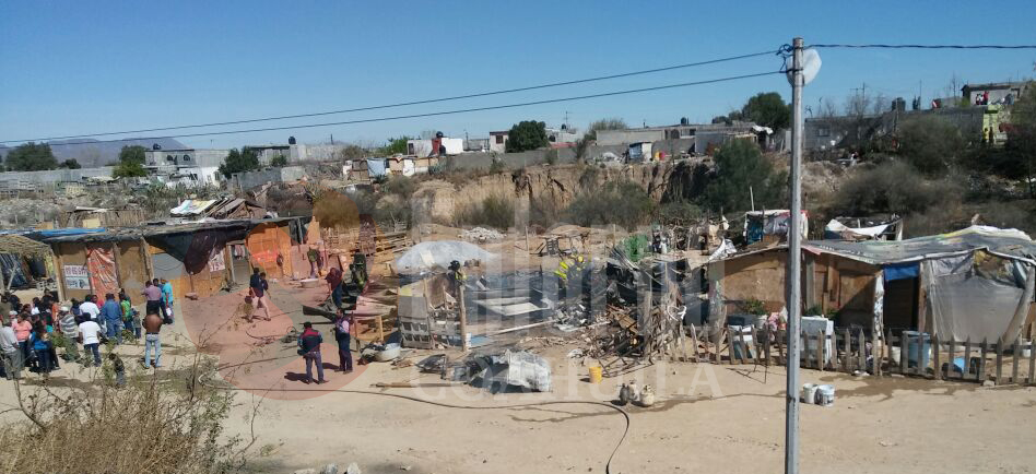 Se incendia tejabán en Saltillo; podría haber sido provocado