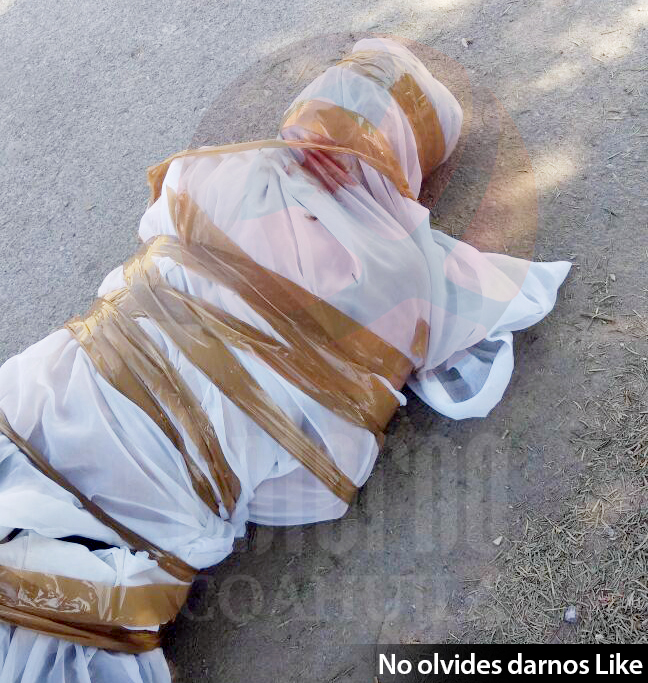 Hallan cadáver envuelto en sabana en Torreón