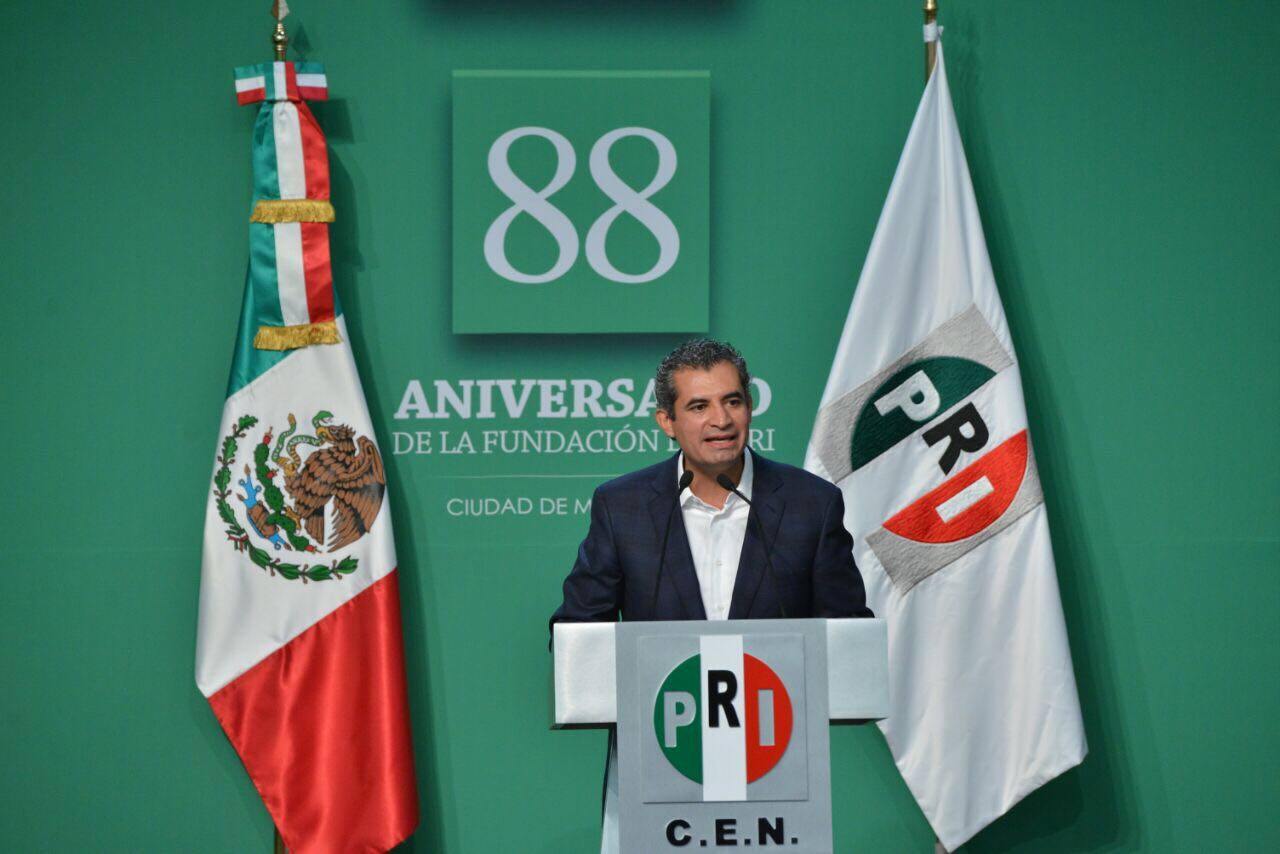 El PRI va avanzando en las encuestas <br>y redoblará el paso: Enrique Ochoa
