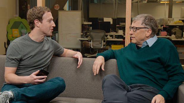 Zuckerberg pide consejo a Gates para dar discurso en Harvard