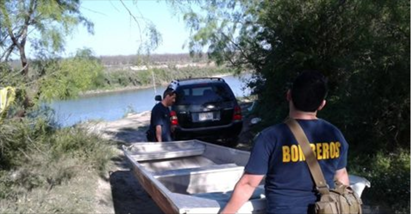 Tragedia en Hidalgo, Coahuila; se le ahoga su hijo en el río Bravo