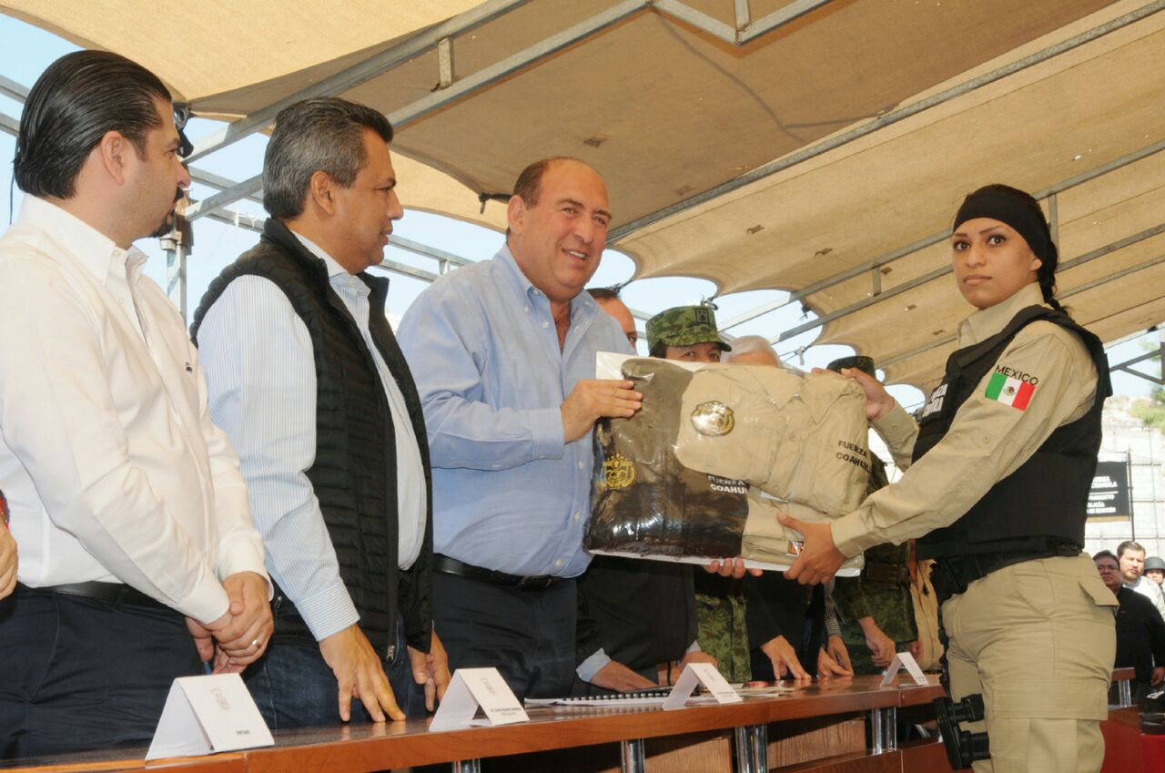 Es Coahuila ejemplo nacional  <br>en combate a la inseguridad