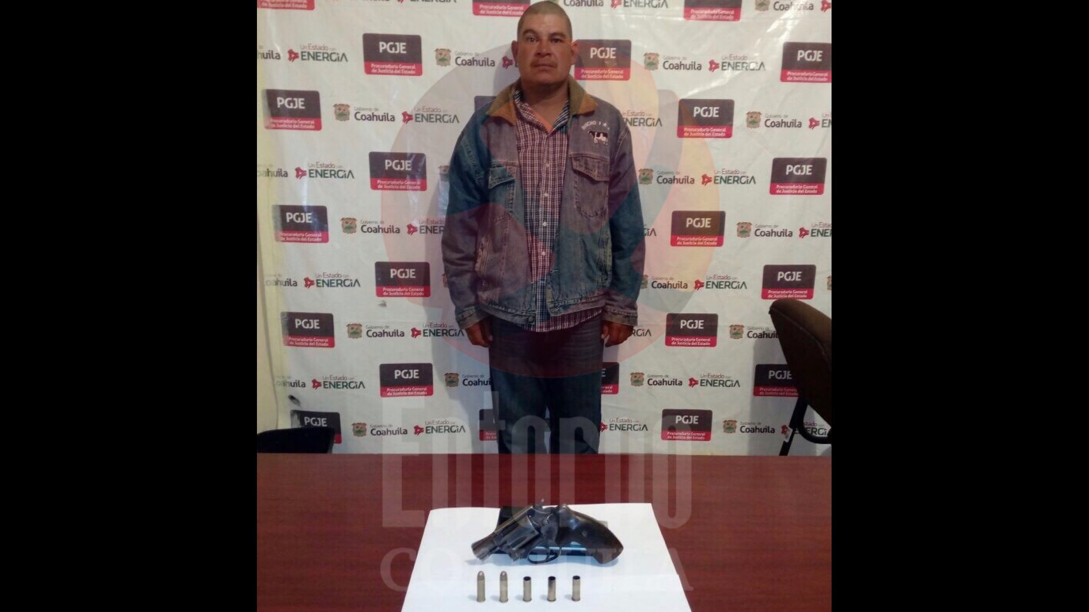 Cae presunto homicida de joven <br>lagunero; rápida reacción de la PGJE
