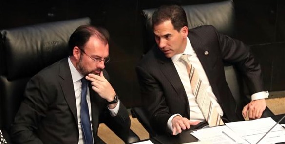 Sostiene Videgaray reunión con Junta de Coordinación del Senado