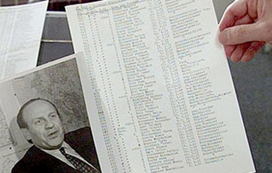 Subastan documento original de la “lista de Schlinder”