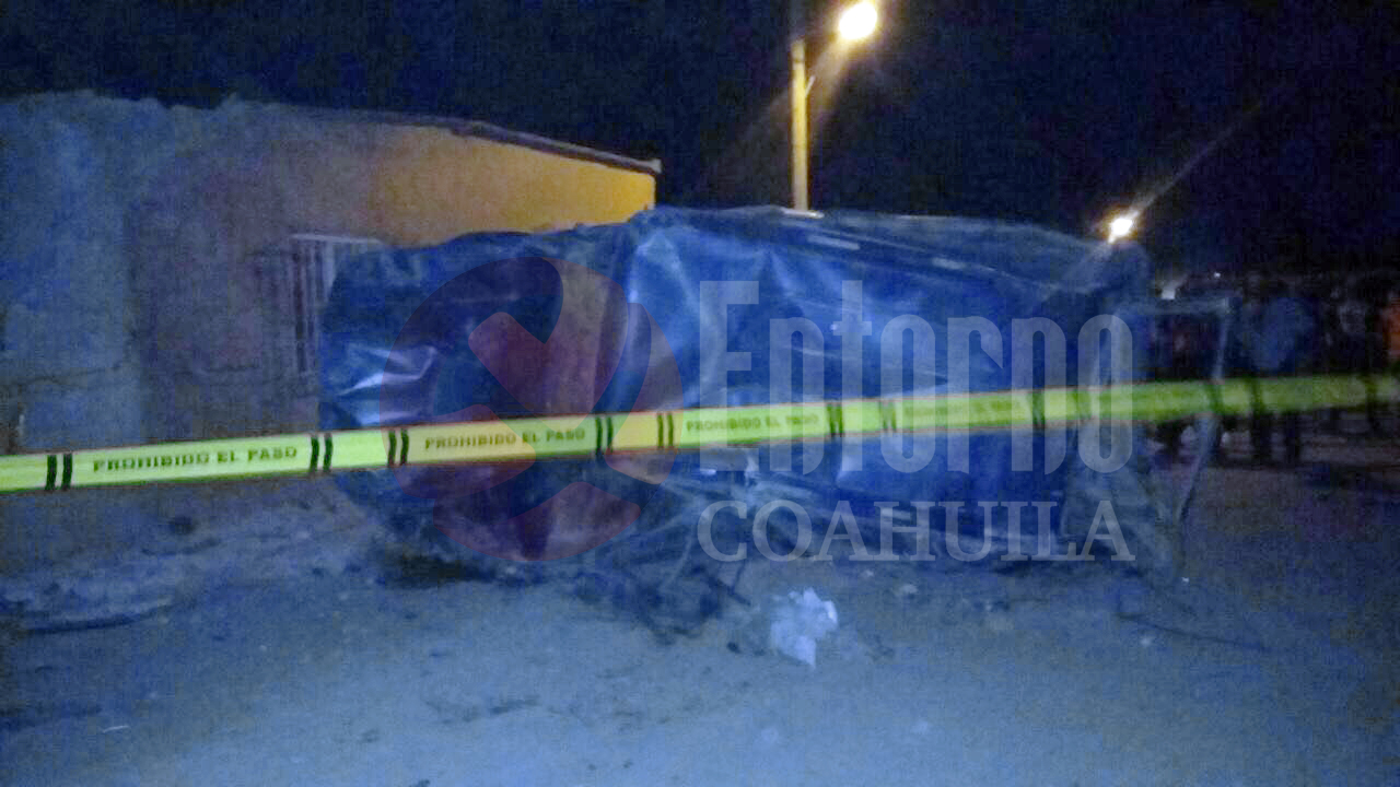Muere hombre en choque-volcadura en Fco. I. Madero