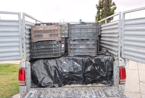 Es detenido por no portar el cinturón y descubren droga que era transportada hacia Saltillo