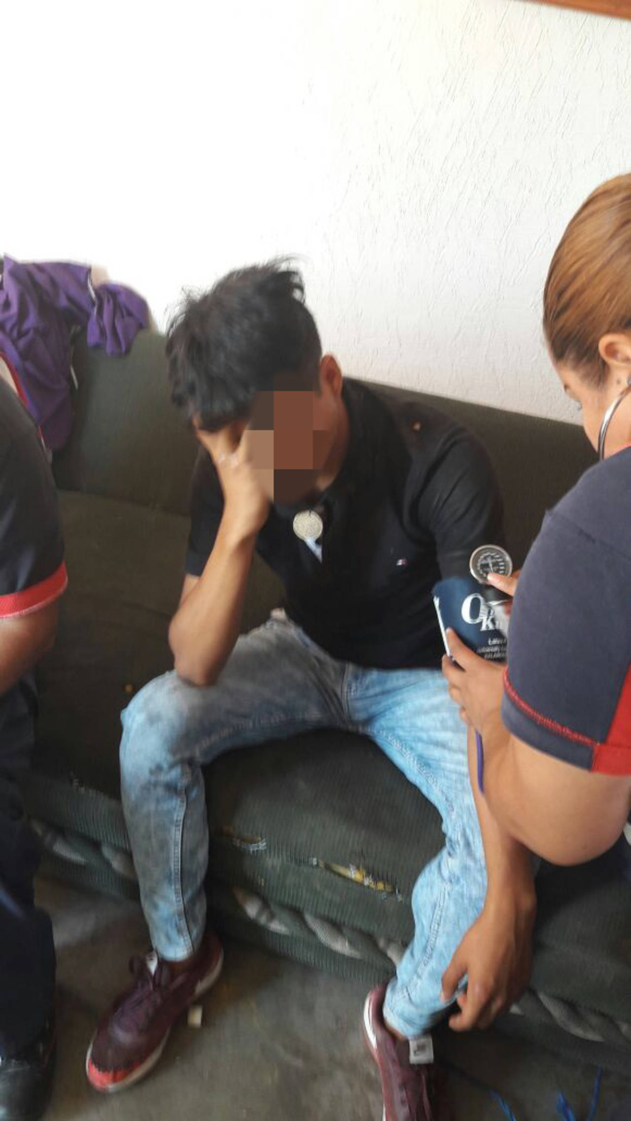 Intenta suicidarse,pero su familia lo salva