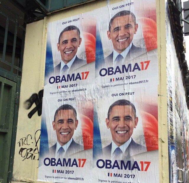 Piden a Obama que se presente a las elecciones en Francia