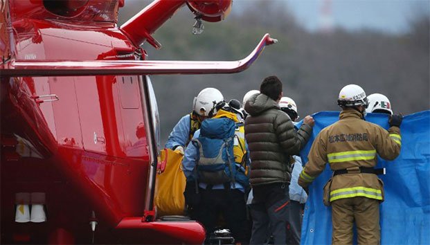 Se estrella helicóptero de rescate; 9 muertos