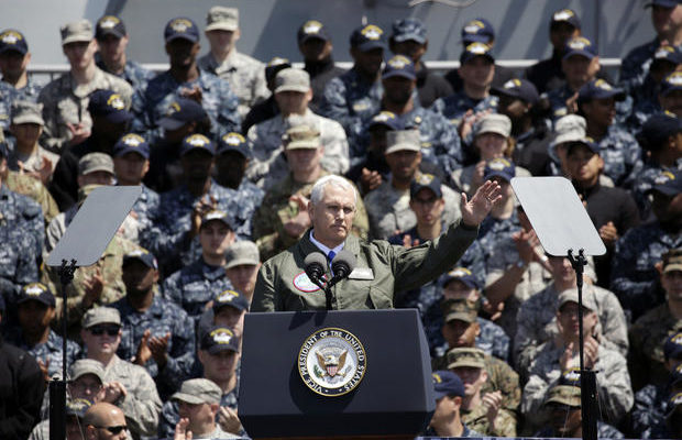 Si Corea del Norte ataca habrá una respuesta aplastante de EUA: Mike Pence