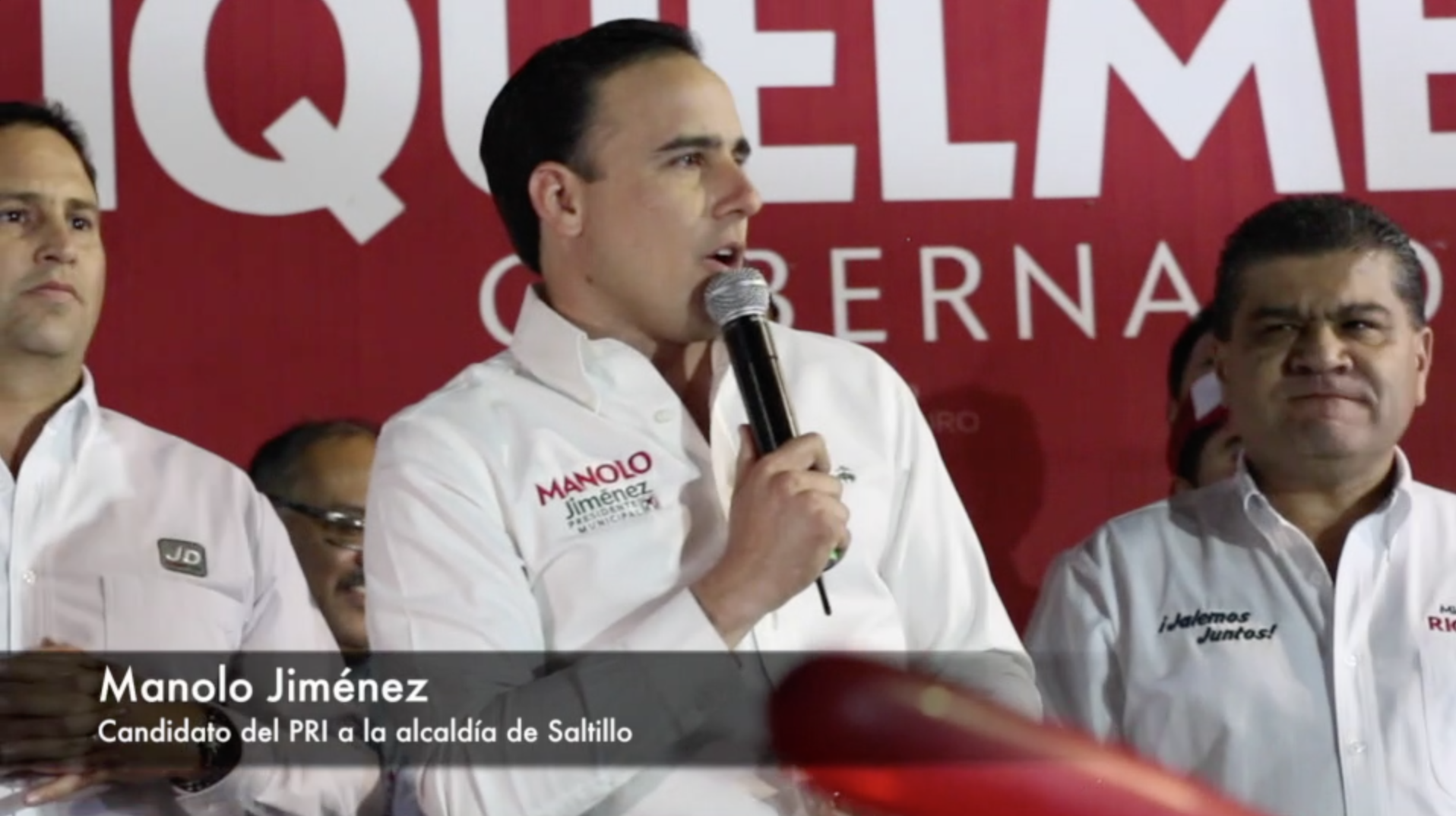 Vamos a cuidar a Saltillo las <br>24 horas: Manolo Jiménez