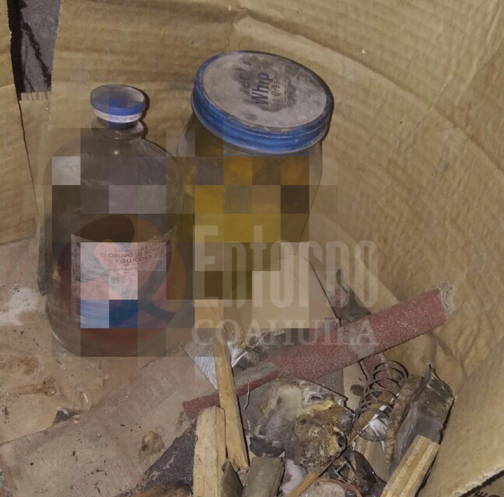 Hallan feto en terreno baldío en Saltillo