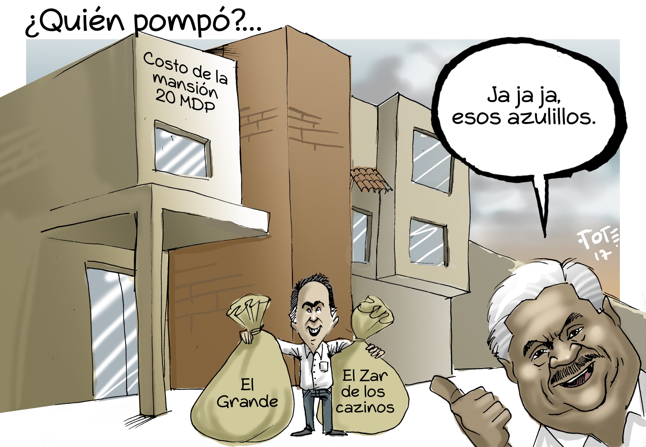 ¿Quién pompó?…