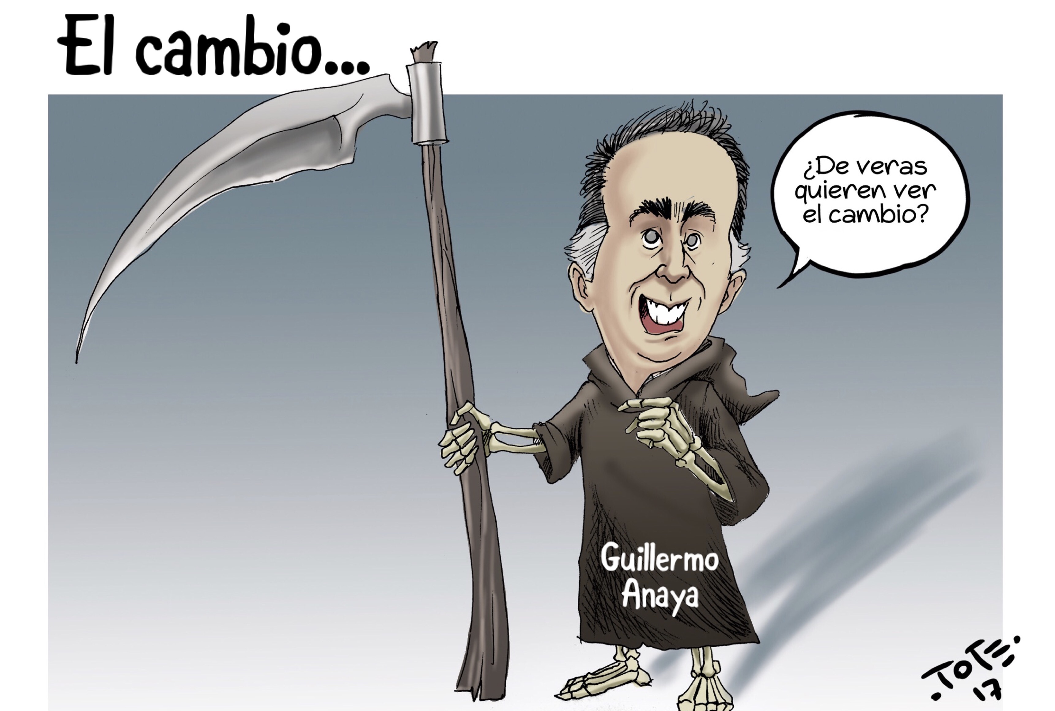 El cambio…