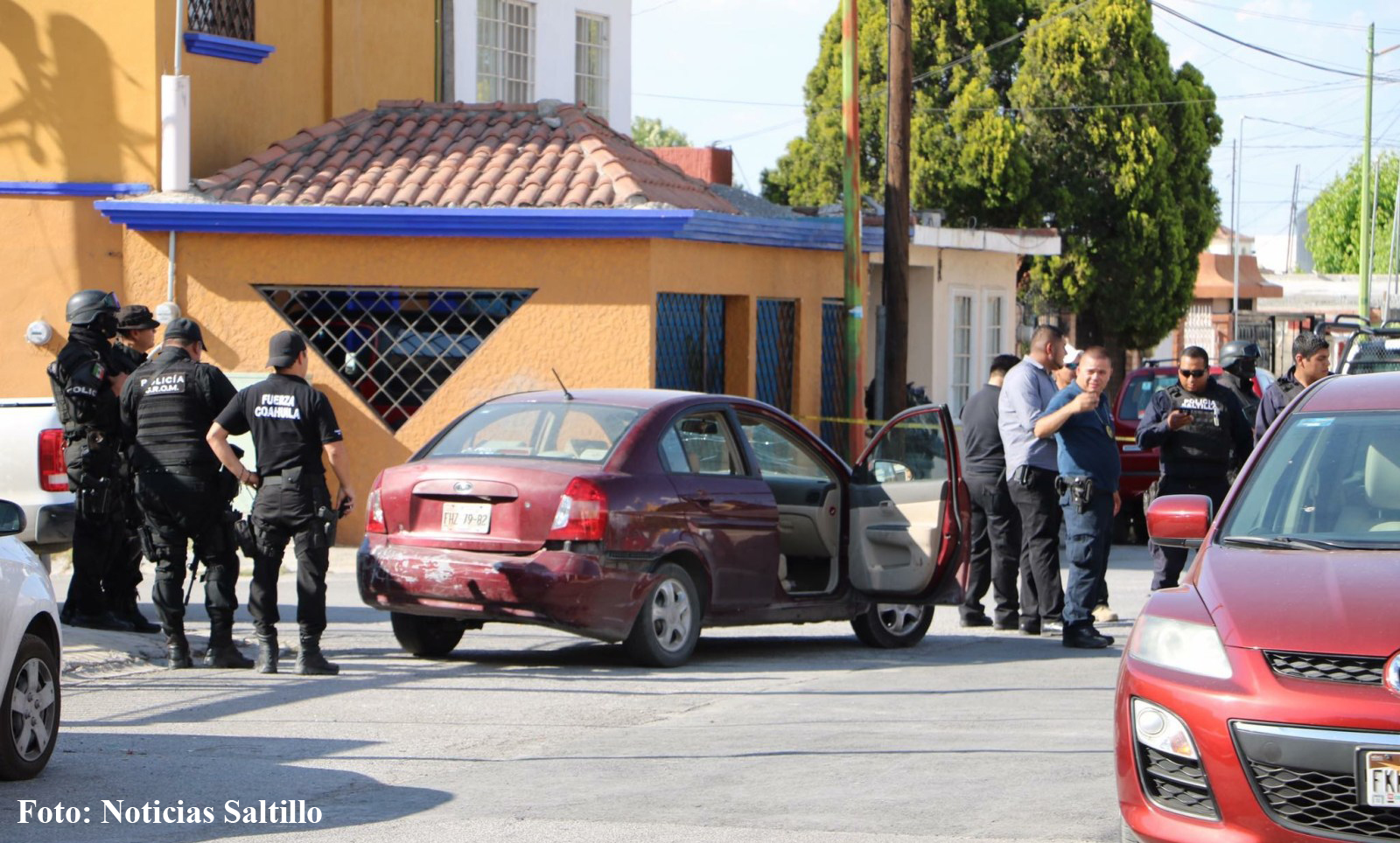 Saltillense se lleva disparo <br>en el pecho al ser asaltado