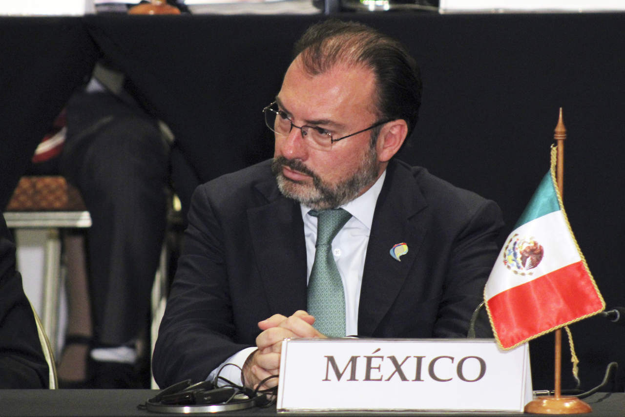 Analizan Videgaray y secretario de la OEA relación México-EU