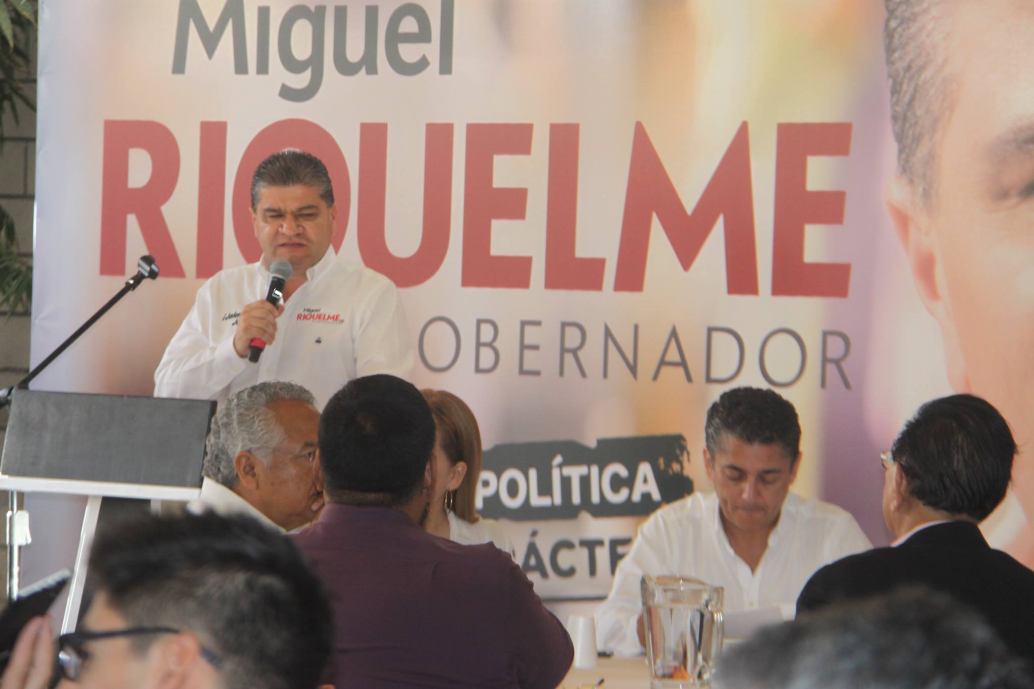 Invertirá Riquelme 40 mil mdp en seguridad; mantendré a la delincuencia fuera de Coahuila”, reitera