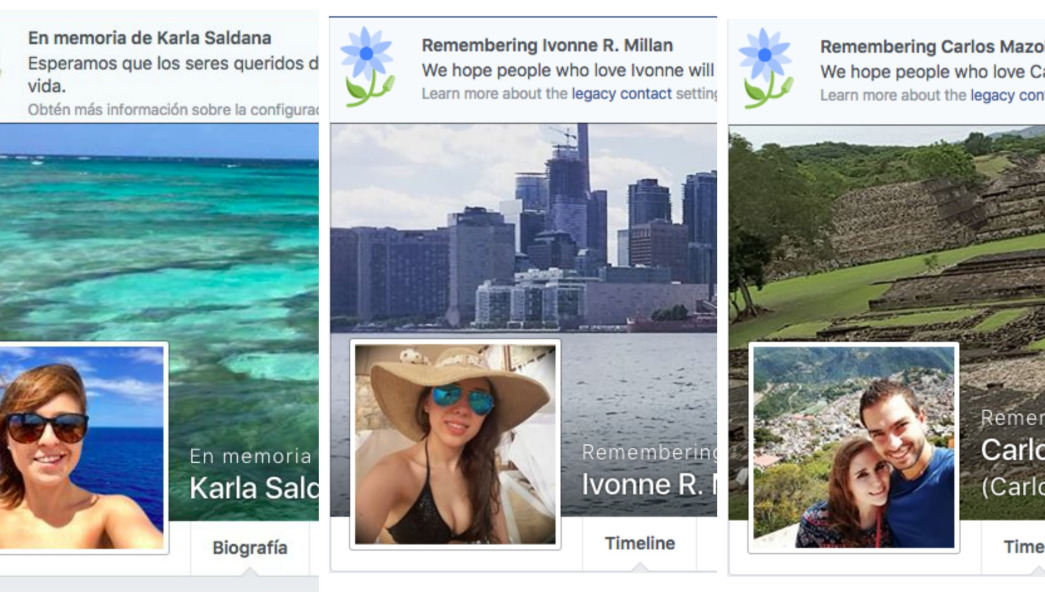 Facebook rinde homenaje a víctimas de accidente en Reforma
