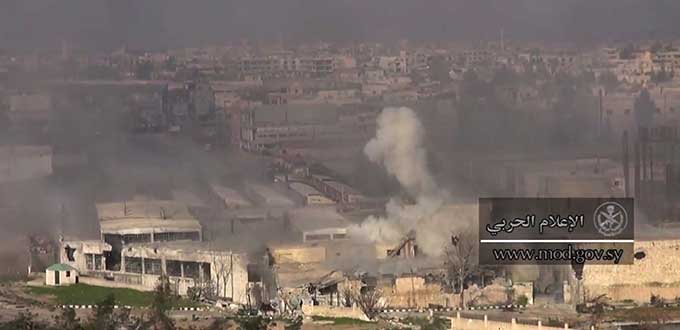 Coalición que lidera EUA ataca almacén de armas químicas: Ejército sirio