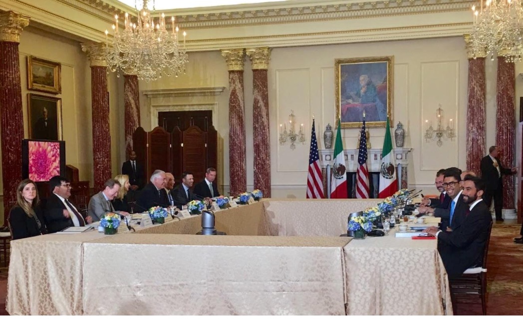 Inicia diálogo de alto nivel México-EUA sobre crimen trasnacional