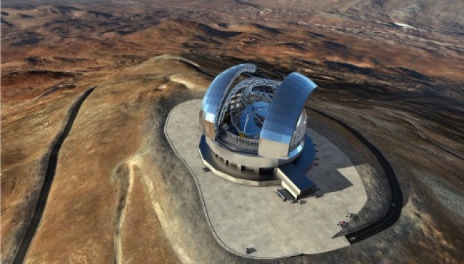 Chile inicia la construcción del mayor telescopio del mundo