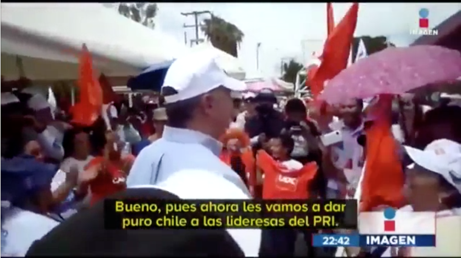 Exhiben a Anaya a nivel nacional por querer <br>“dar puro chile a mujeres en Coahuila”