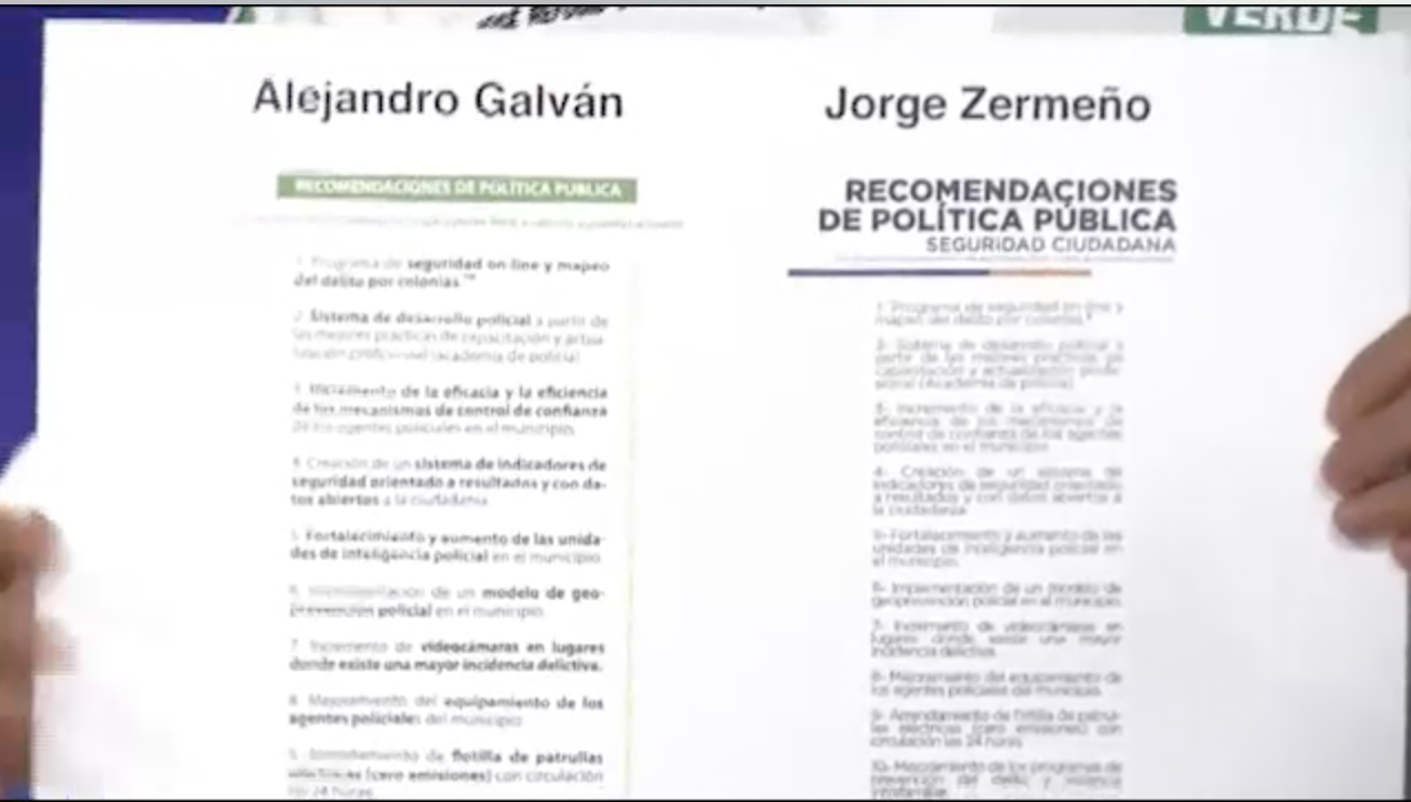 Plagia Zermeño 100 propuestas <br>de candidato del PVEM