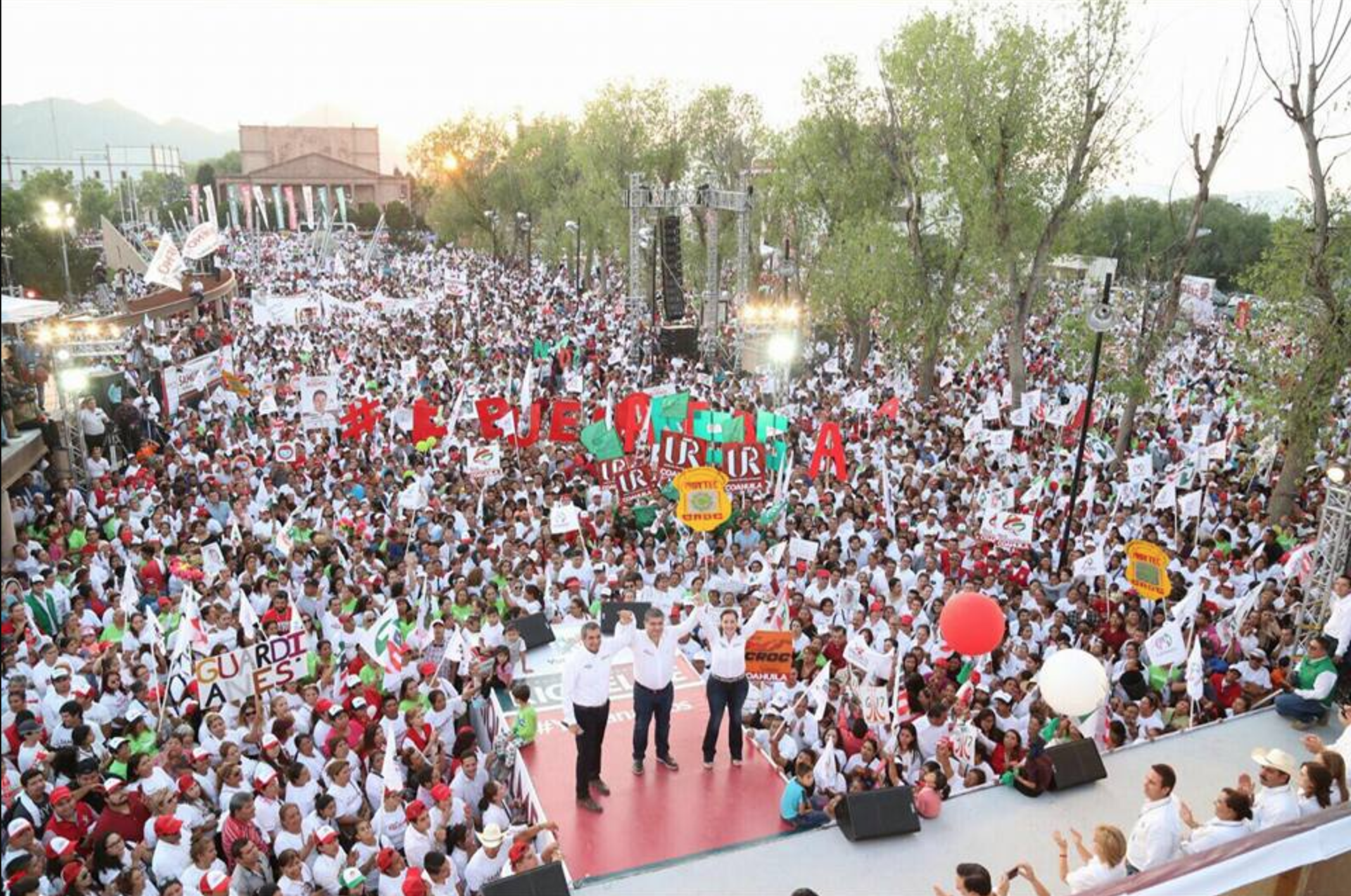 Voy a gobernar junto a <br>los ciudadanos: Riquelme