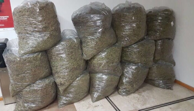 Aseguran dos toneladas y media de mariguana en Nuevo Laredo