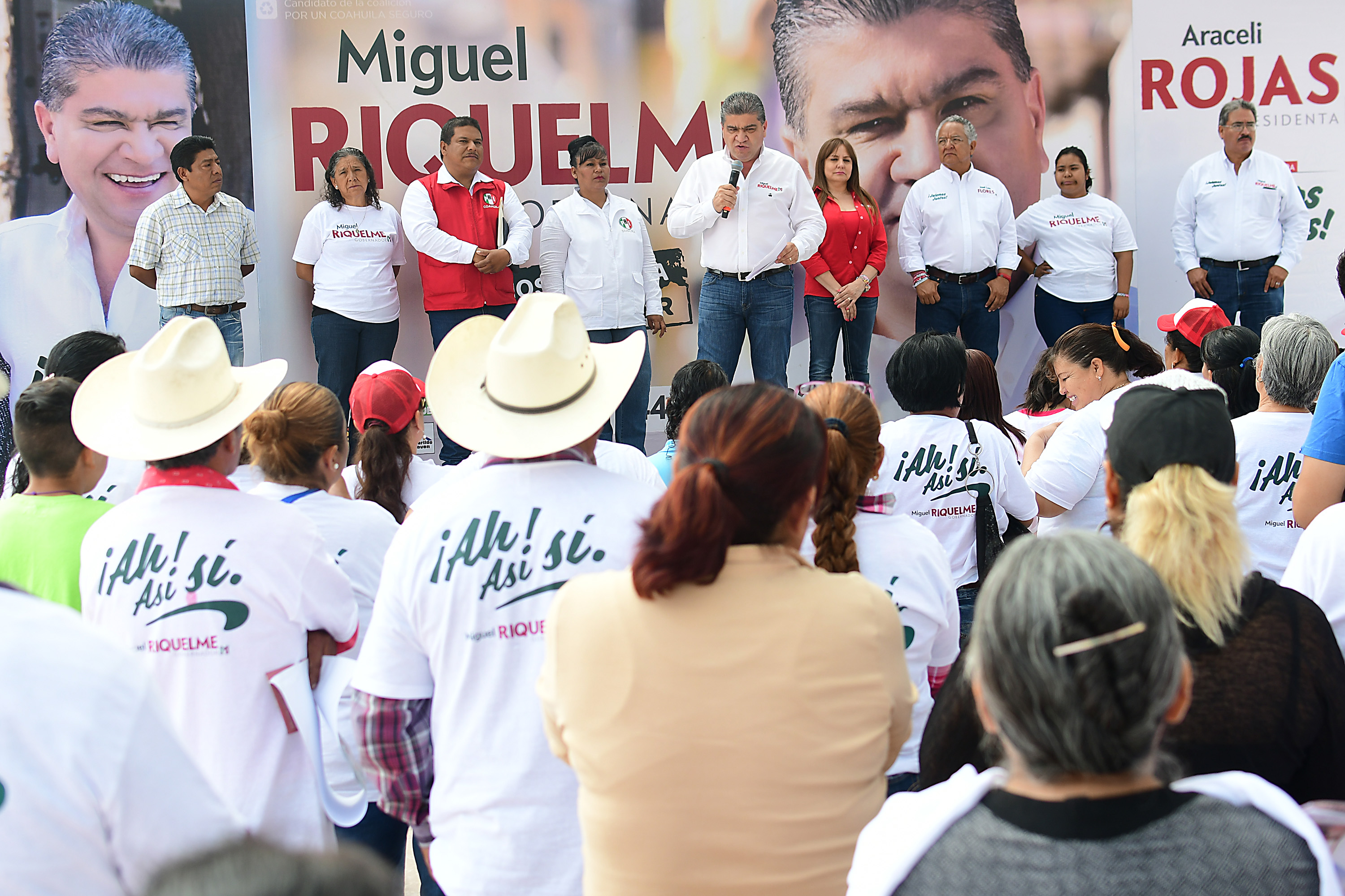 Cambiaré el dinamismo <br>de Sierra Mojada: Riquelme