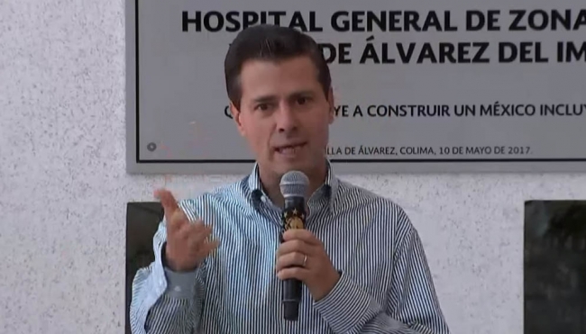 Presidente Peña Nieto felicita a las mamas mexicanas