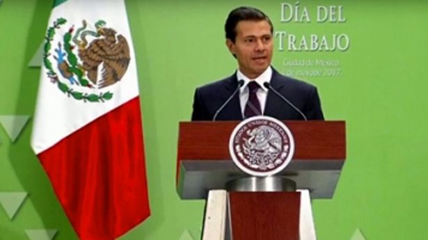 El sector laboral está en franco avance, destaca Peña Nieto
