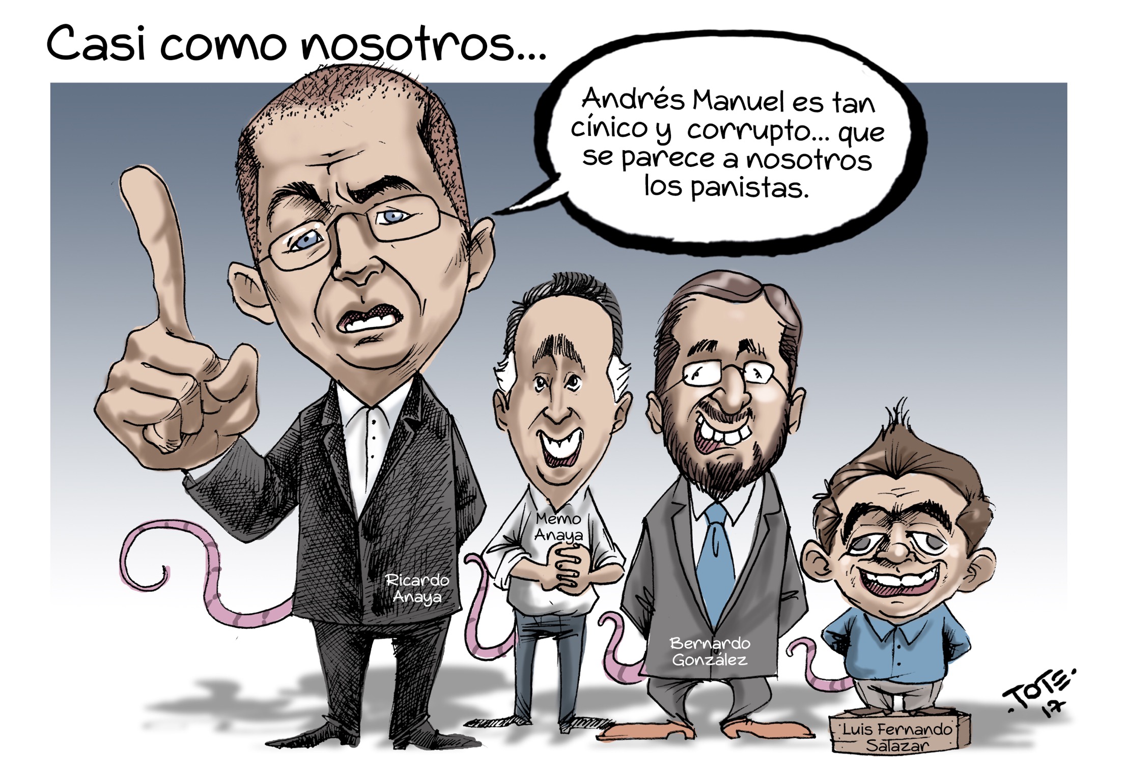Casi como nosotros…